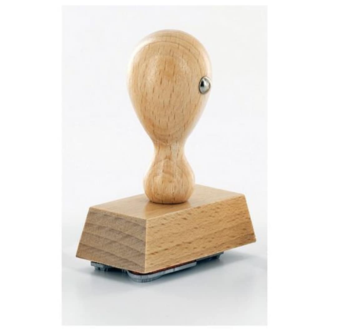 Stempel Holzstempel Adressstempel « NOTENSCHLÜSSEL VIOLINSCHLÜSSEL