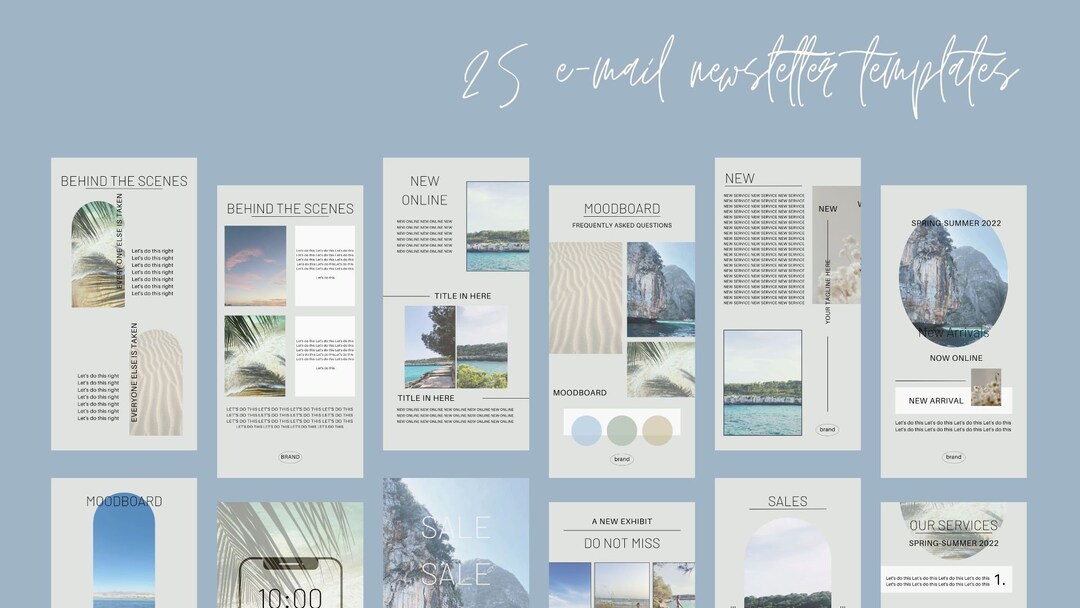 24 E mail Newsletter Templates for Canva mailchimp Template email 24 E mail Newsletter Templates for Canva mailchimp Template email