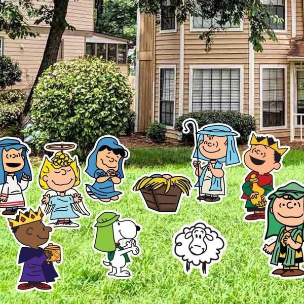 Nativity Cutouts, Christmas Nativity Cutouts and Yard Sign, Outdoor Decor,  Nativity Big Set, Christmas Outdoor Decor, Nativity Garden Decor