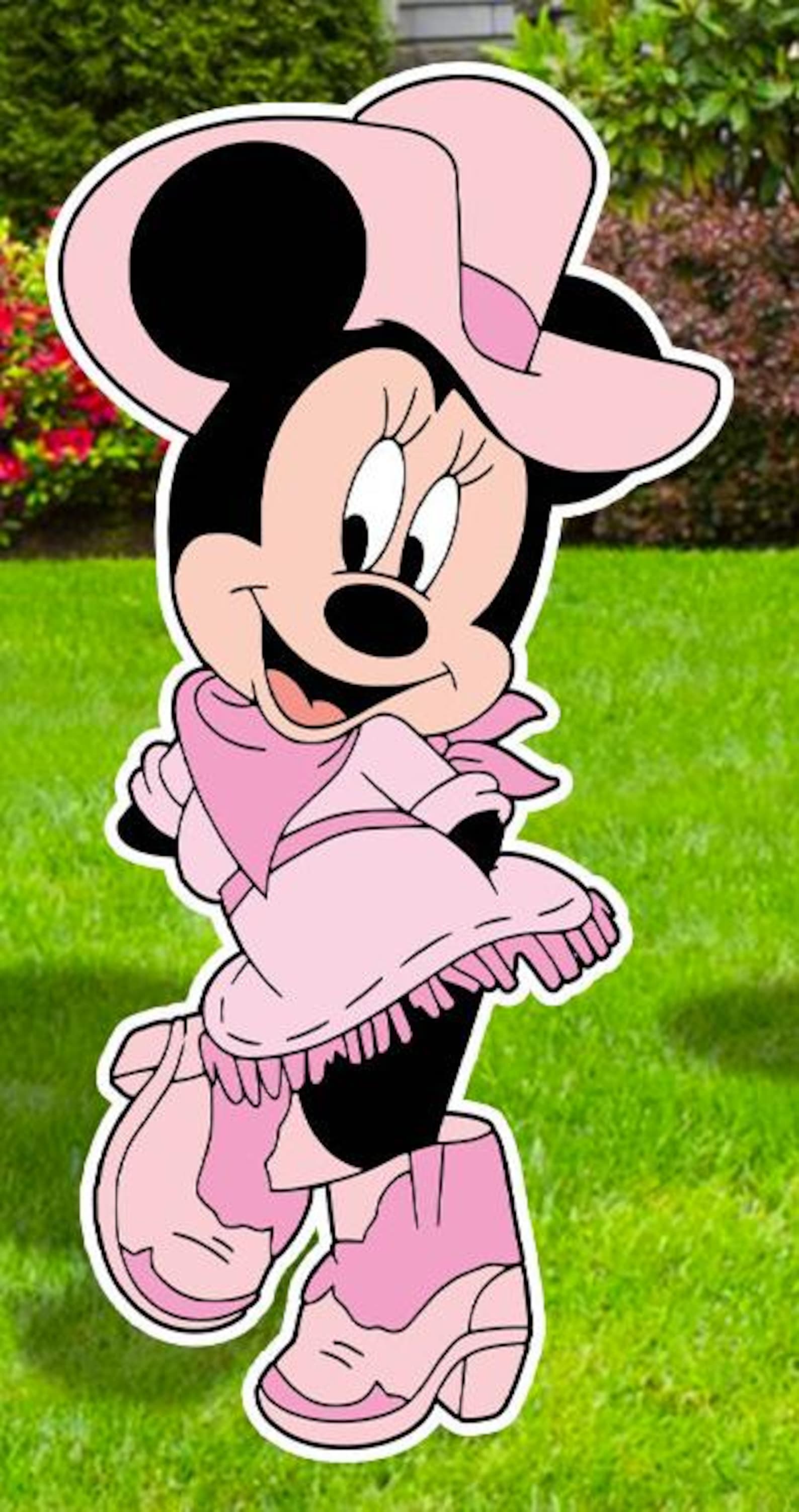 Minnie Cowboy, Cowgirl Party Decor, Minnie Rodeo Cutouts, Minnie ...