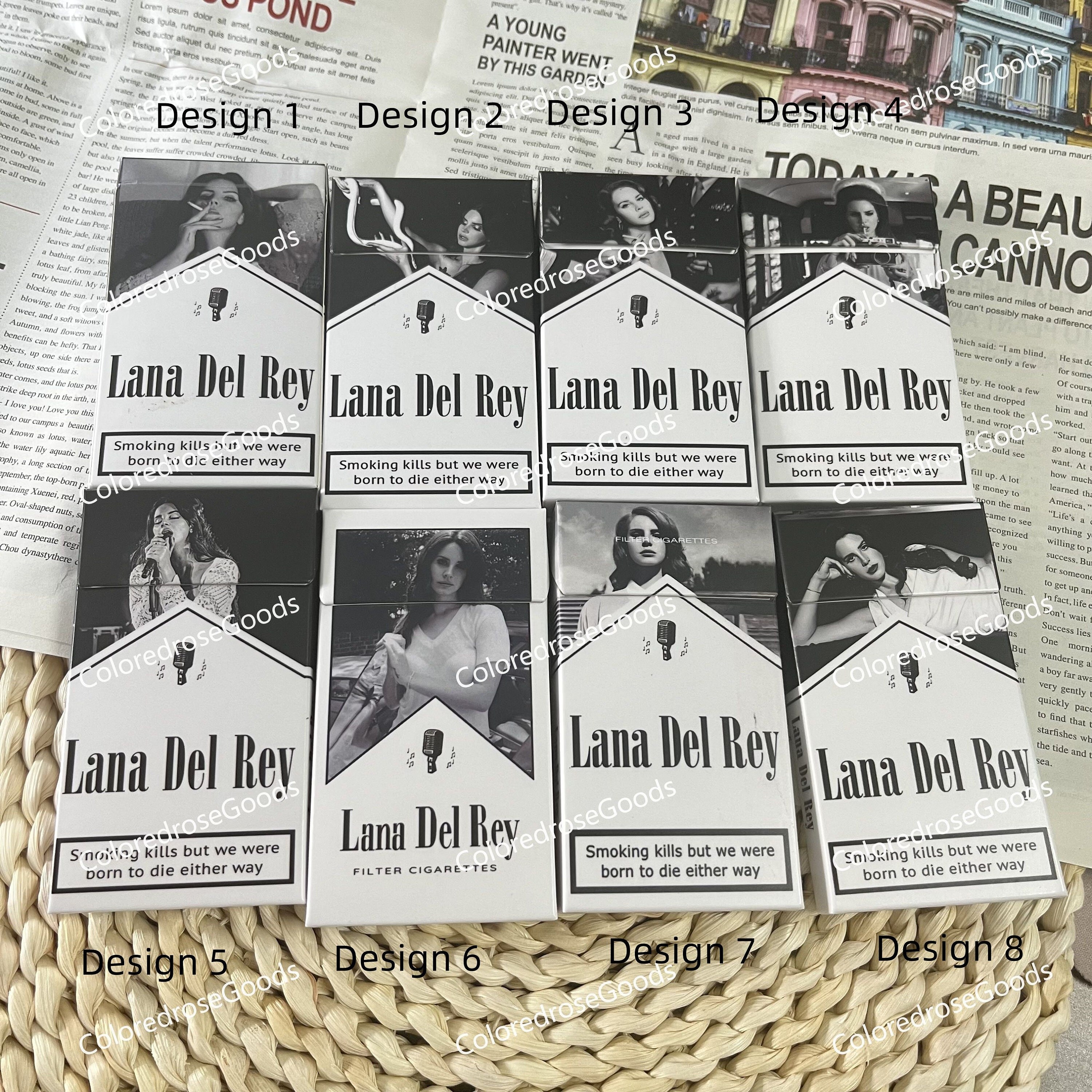 Lana Del Rey Lipstick Cigarette Box Lipsticks Set Smoke Tube Etsy