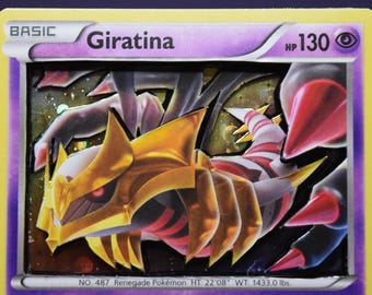 Giratina 3D PKMN Card