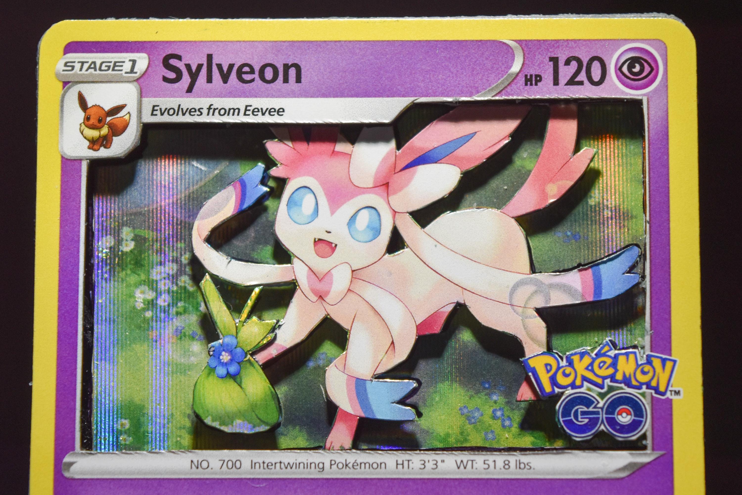 3D PKMN Cards: Vaporeon, Jolteon, Flareon, Espeon, Umbreon