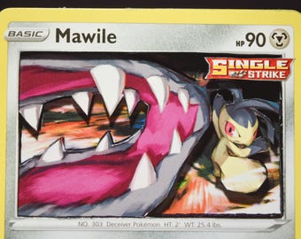 Mawile 3D PKMN Card