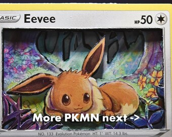 3D PKMN Cards: Eevee