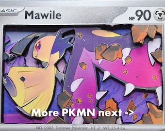 3D PKMN Cards: Mawile