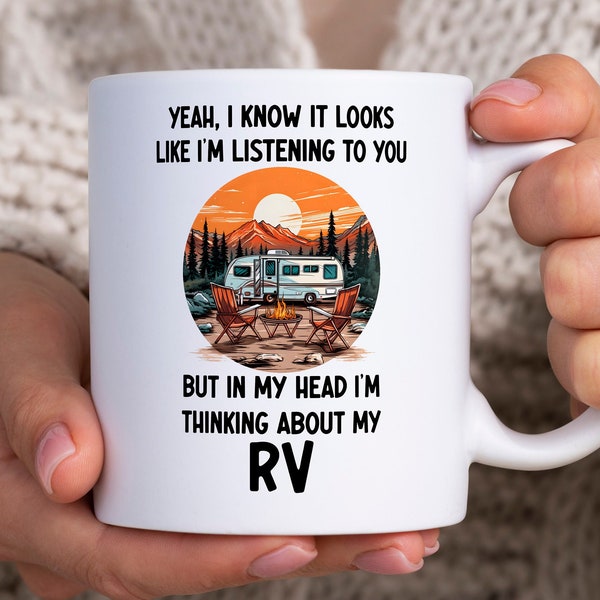 RV Mug, RV Gift, RVing Mug, Motorhome Mug, Nature Lover Gift, Camper Mug, Camper Gift, Campervan Gift, Campervan Mug, Camping Mug,