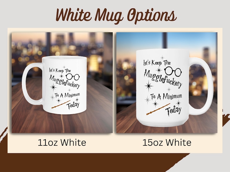 Wizard Mug, Wizarding Fans, Let's Keep the Mugglefuckery to A Minimum