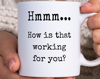 Funny Therapy Coffee Mug for Therapist Gift for Social Worker Tea Cup for Pyshoclogist Mug for Pyschiatrist Gift Mug for Therapists Gift