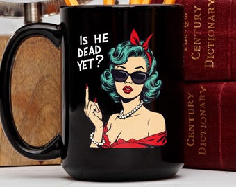 Anti Trump Mug, F Trump Coffee Mug, Anti Trump Gift, Not Subtle Anti Trump Gift, Resist And Persist, Is He Dead Yet Tea Cup, Anti Racism Mug