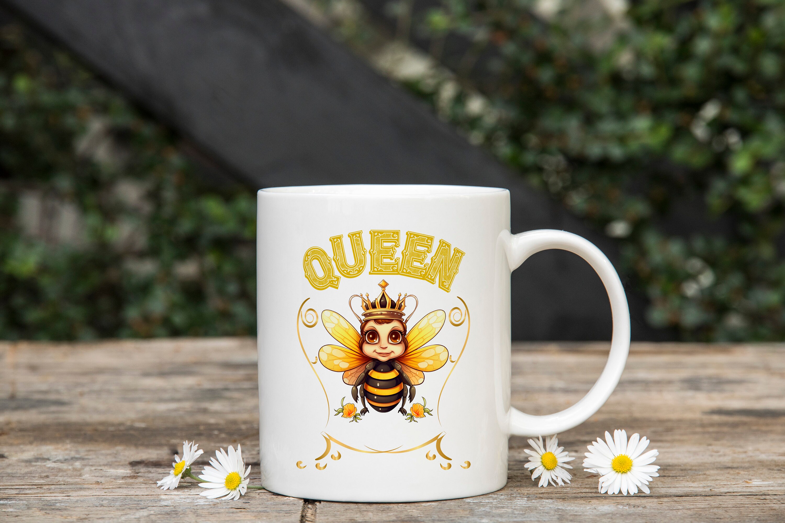 Queen Bee Mug Bee Coffee Cup Bee Lover Coffee Mug Beekeeper - Etsy