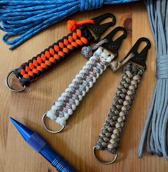 Paracord Keychain - Assorted Colors - Sanctified Weave With Sling