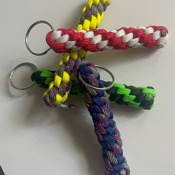 Paracord Keychain Etsy