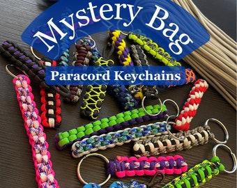 Paracord Mystery Bag | Keychains, key fob, lanyard | Handmade gifts