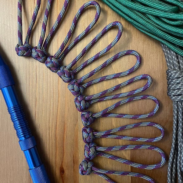 Diamond Paracord Knot Etsy