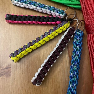 Paracord Zipper Pulls Set of 3 PICK YOUR COLOR Coat & Bag Zipper Outdoors,  Camping, Rope Key Ring Keychain Accessory 550 Cord 
