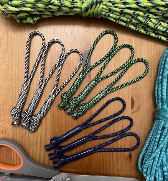 Long Paracord Zipper Pull Tag 5 Inches Clear Tubing Sets of 3, 6, or 10 Diamond Color Pattern Assorted Colors - Etsy Long Paracord Zipper Pull Tag 5 Inches Clear Tubing Sets of 3, 6, or 10 Diamond Color Pattern Assorted Colors - Etsy