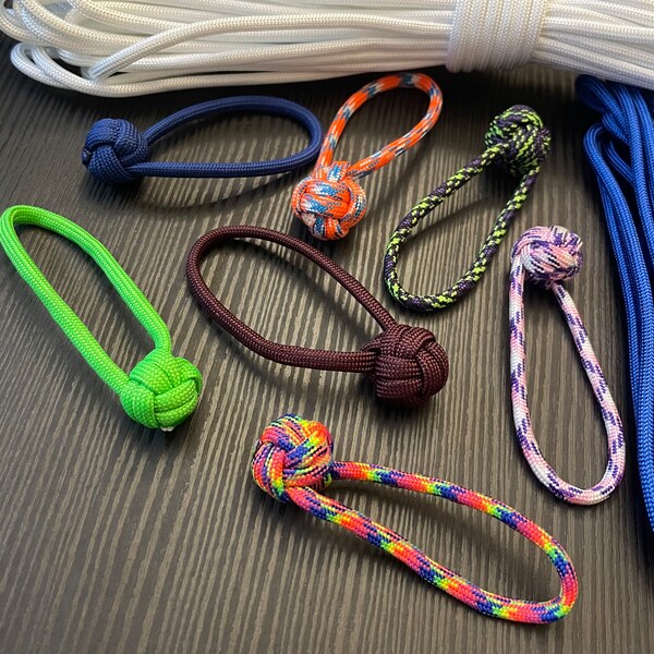 Paracord Zipper Pull Etsy