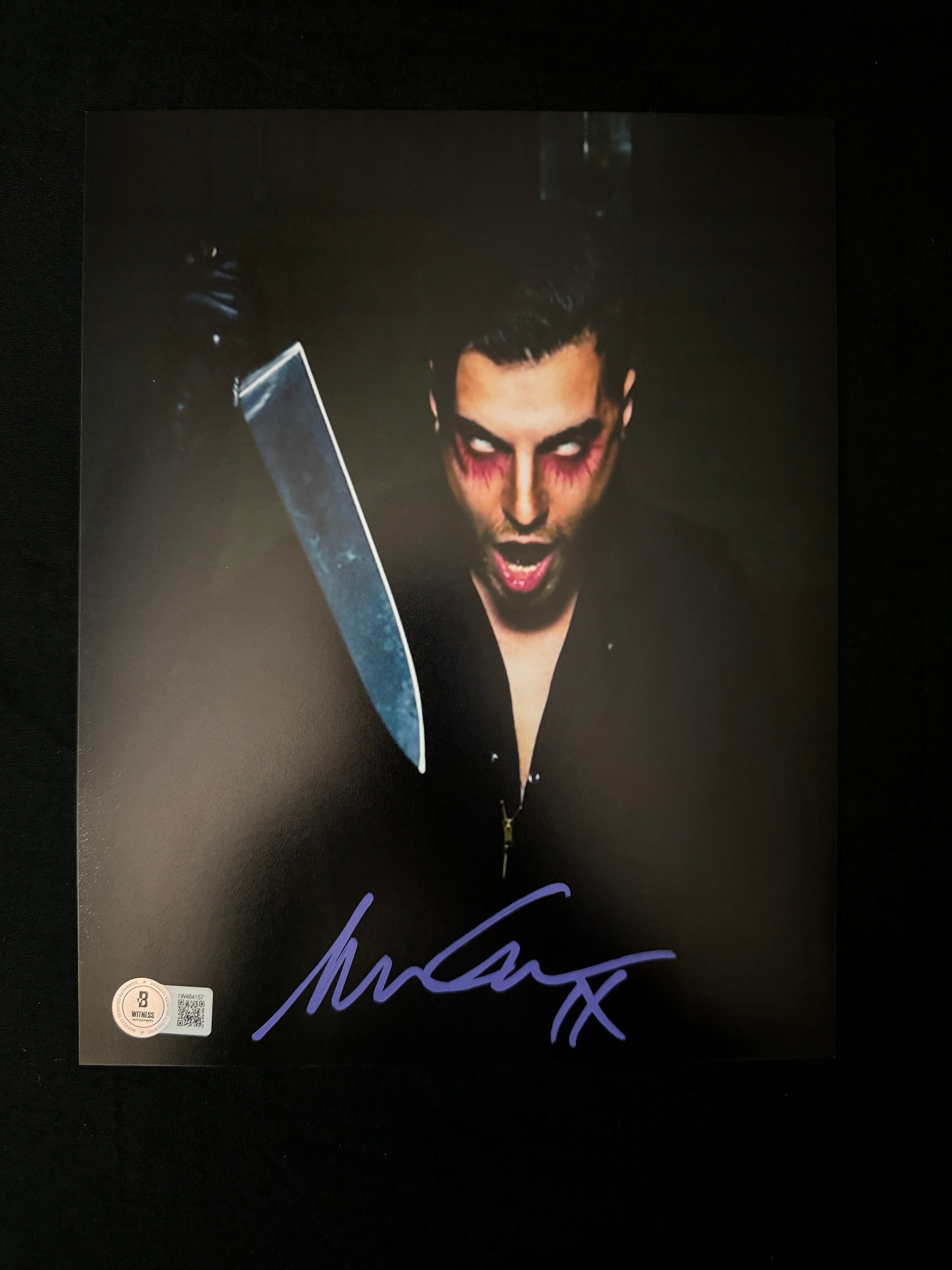 Spencer Charnas Signed Ice Nine Kills 8X10 Photo W/ Beckett