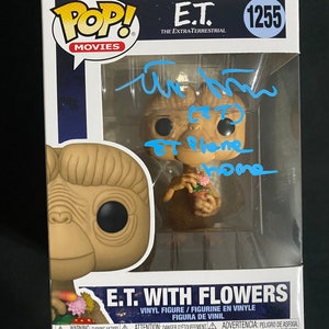 Matthaethe DeMeritt signiert E.T. mit Blumen Funko Pop W/ Beckett Witnessed COA