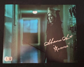 Shawnee Smith signed Saw 8x10 photo (Amanda inscription) W/ Beckett witness COA