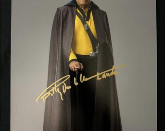 Billy Dee Williams Signed Star Wars (lando Inscribed) 8X10 Photo W
