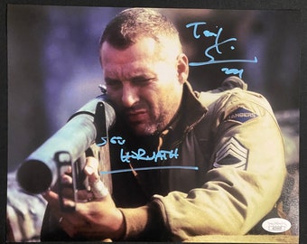 Tom Sizemore signed 8x10 photo W/ JSA COA