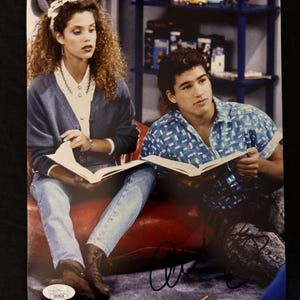 Mario Lopez  signed Saved By The Bell 8x10 photo W/ JSA COA
