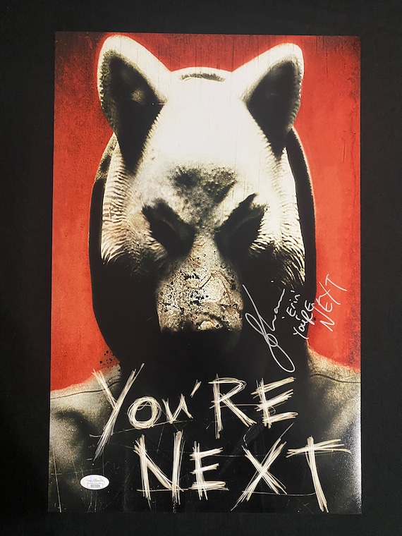 Sharni Vinson Signed You're Next 11X17 Photo W/ JSA COA
