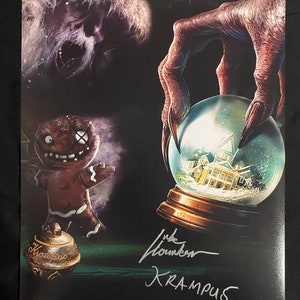 Luke Hawker Krampus 11X14 Photo | With JSA COA