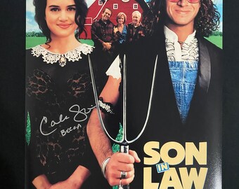 Carla Gugino firmó yerno 11X17 Foto W/ JSA COA
