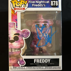 Josh Hutcherson signierte Five Nights at Freddy's (Freddy) Funko Pop W / Beckett COA