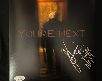 Sharni Vinson signed You're Next 8X10 Photo W/ JSA COA