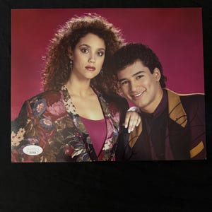 Mario Lopez  signed Saved By The Bell 8x10 photo W/ JSA COA