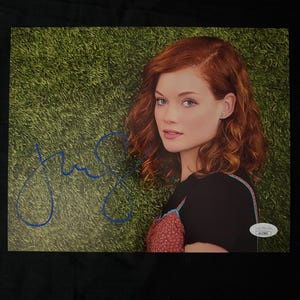 Jane Levy signed 8x10 photo W/ JSA COA
