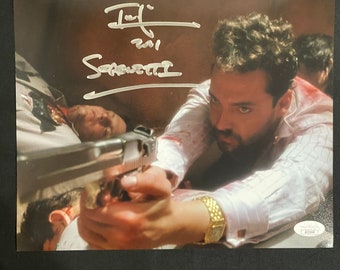 Tom Sizemore signed 8x10 photo W/ JSA COA