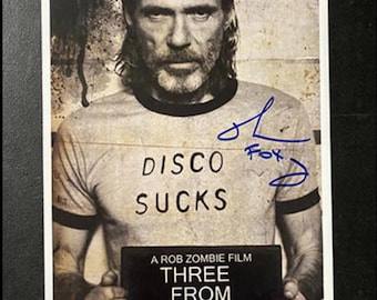 Richard Brake 3 From Hell 8X12 Photo W/ JSA COA