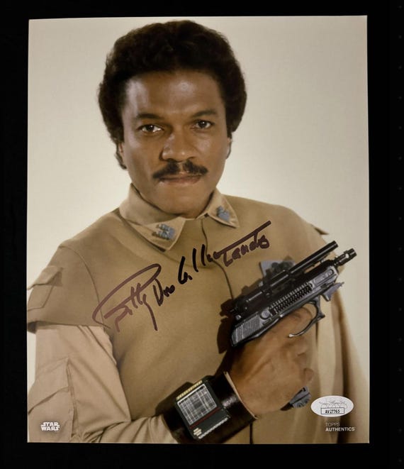 STAR WARS ビリー・ディー・ウィリアムズ 直筆サイン ランド STAR WARS ビリー・ディー・ウィリアムズ 直筆サイン ランド