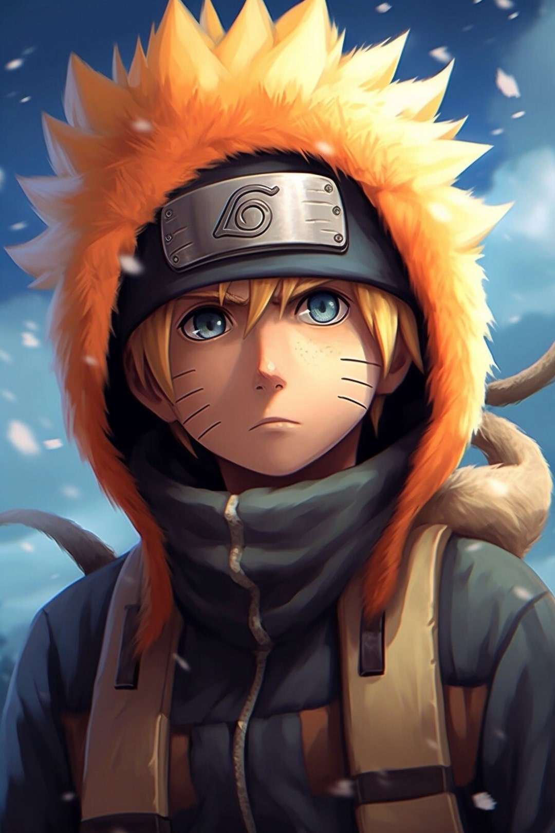 here is you cute arts with Naruto)