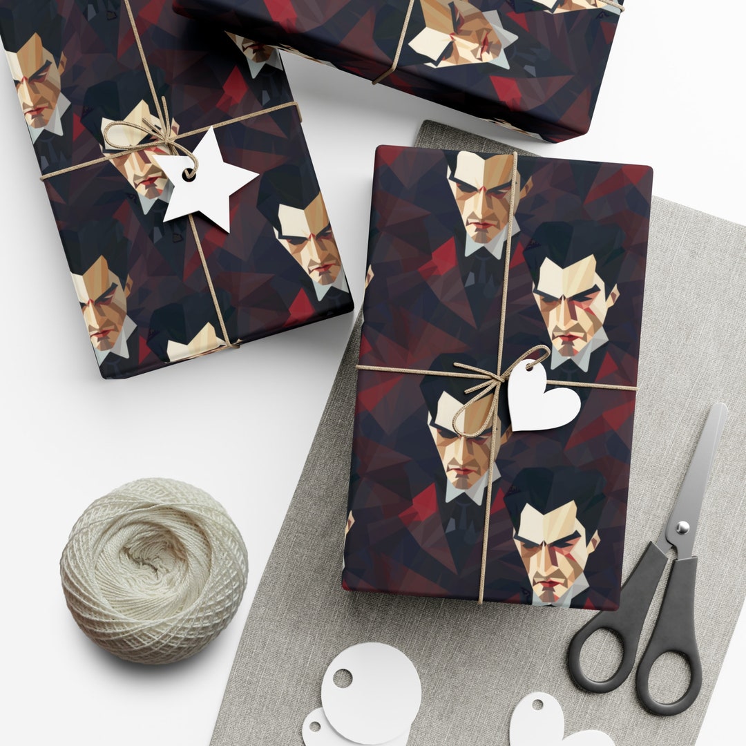 Happy Halloween Wrapping Paper Trick or Treat Gift Wrap Kids Etsy