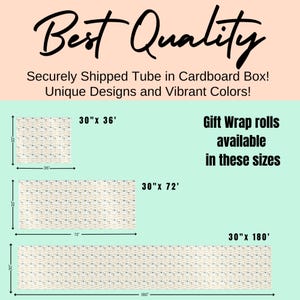 Mid Century Modern Gift Wrap Atomic Wrapping Paper Retro Shapes Wrap ...