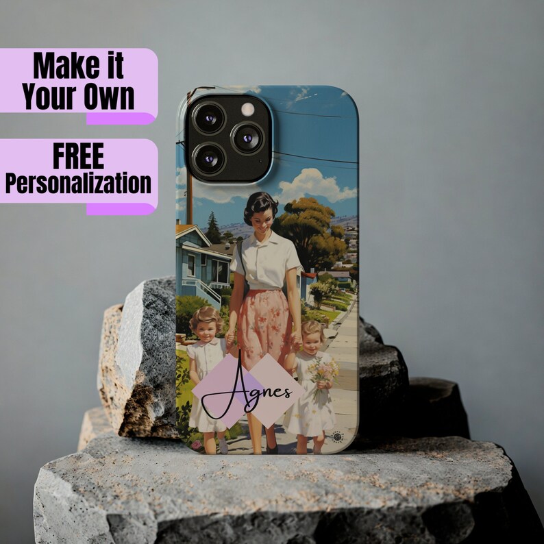 Apple Phone Case Vintage Design Mobile Cover Retro Style Phone