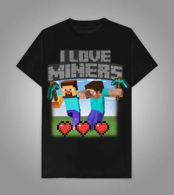 Shirt minecraft cheap