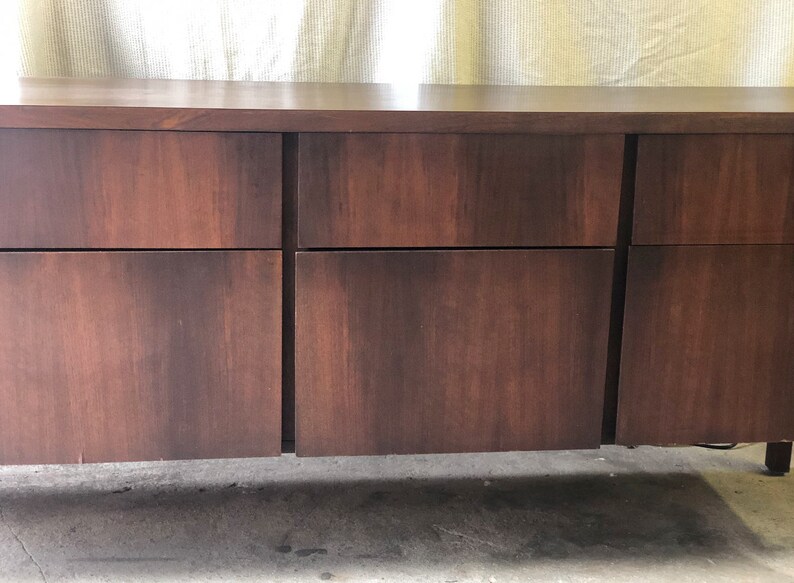 Large MCM Credenza / Filing Etsy