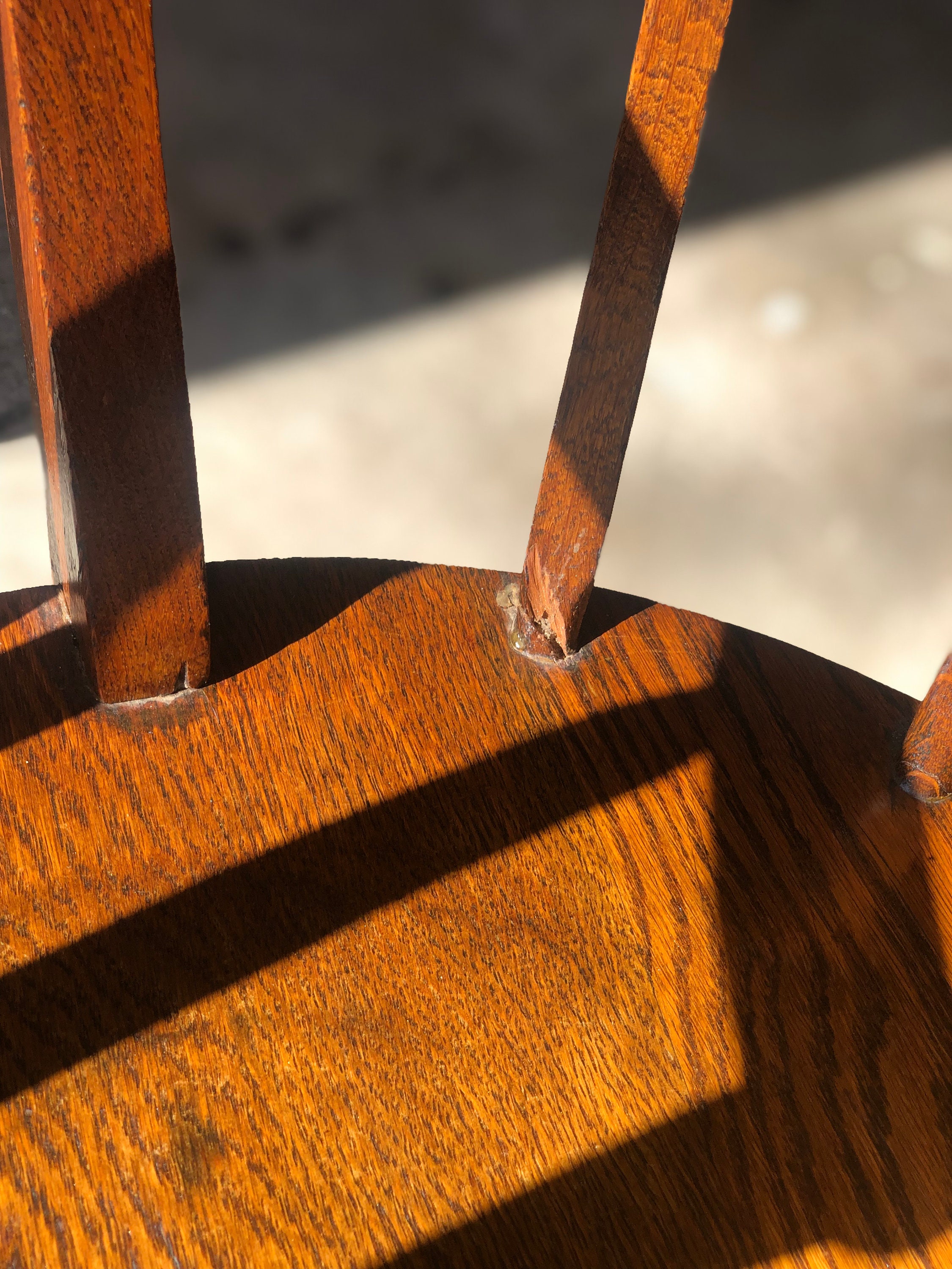 Antique Round Barrel Back Chair Etsy