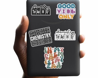 Chemistry Teacher Sticker Bundle: Science Lover Gift