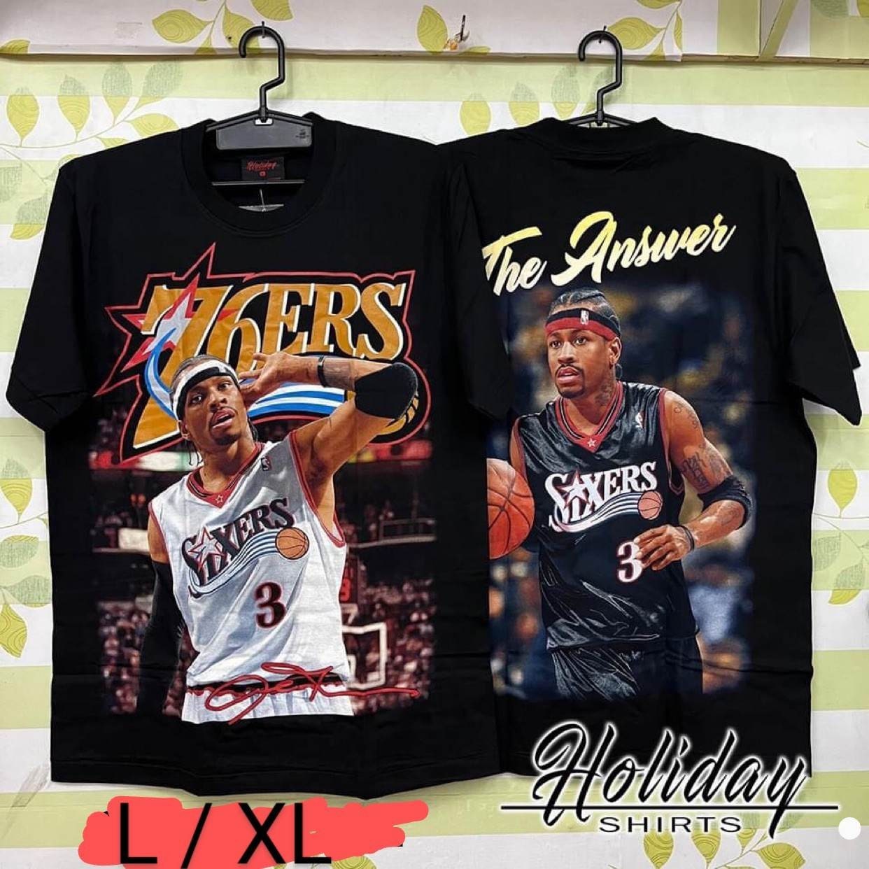 Warren Lotas Allen Iverson Sixers Philadelphia 76ers T Shirt - teejeep