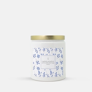 Jane Austen Pride and Prejudice Quote Candle, Cadeaux pour les amateurs de livres, Book Club Candle, avec boîte-cadeau