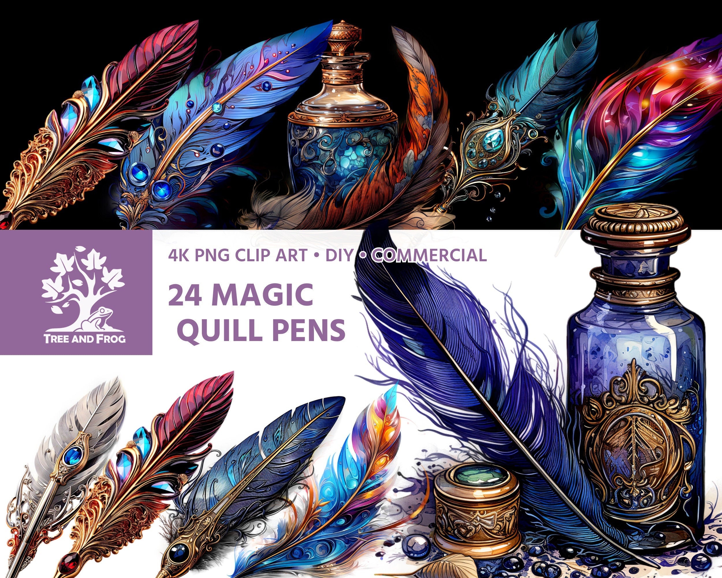 European Quill Pen Set: Exquisite Craftsmanship and Elegant Design –  CHL-STORE