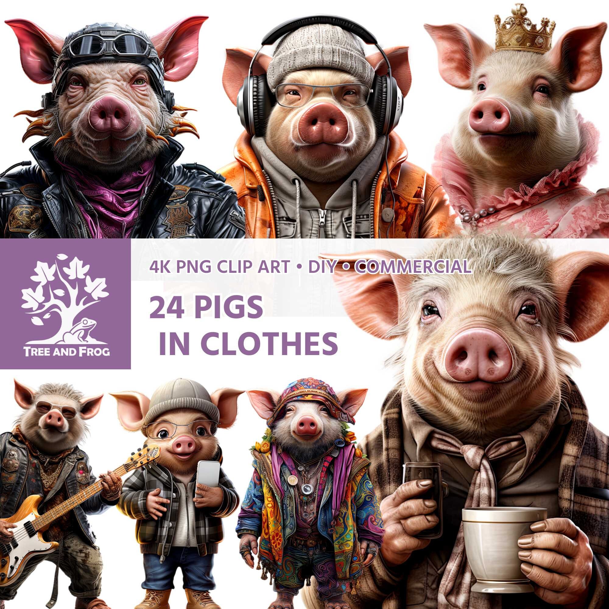 7+ Pigs In Dresses